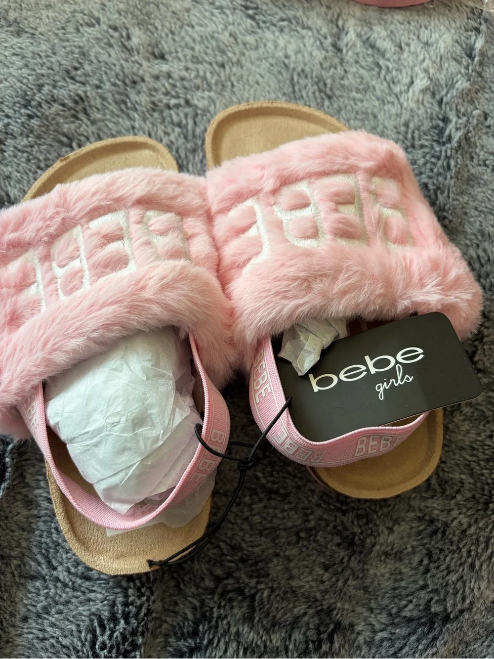 bebe playful back logo
